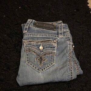 Rock Revival Women's Light Blue Boot Cut Jeans